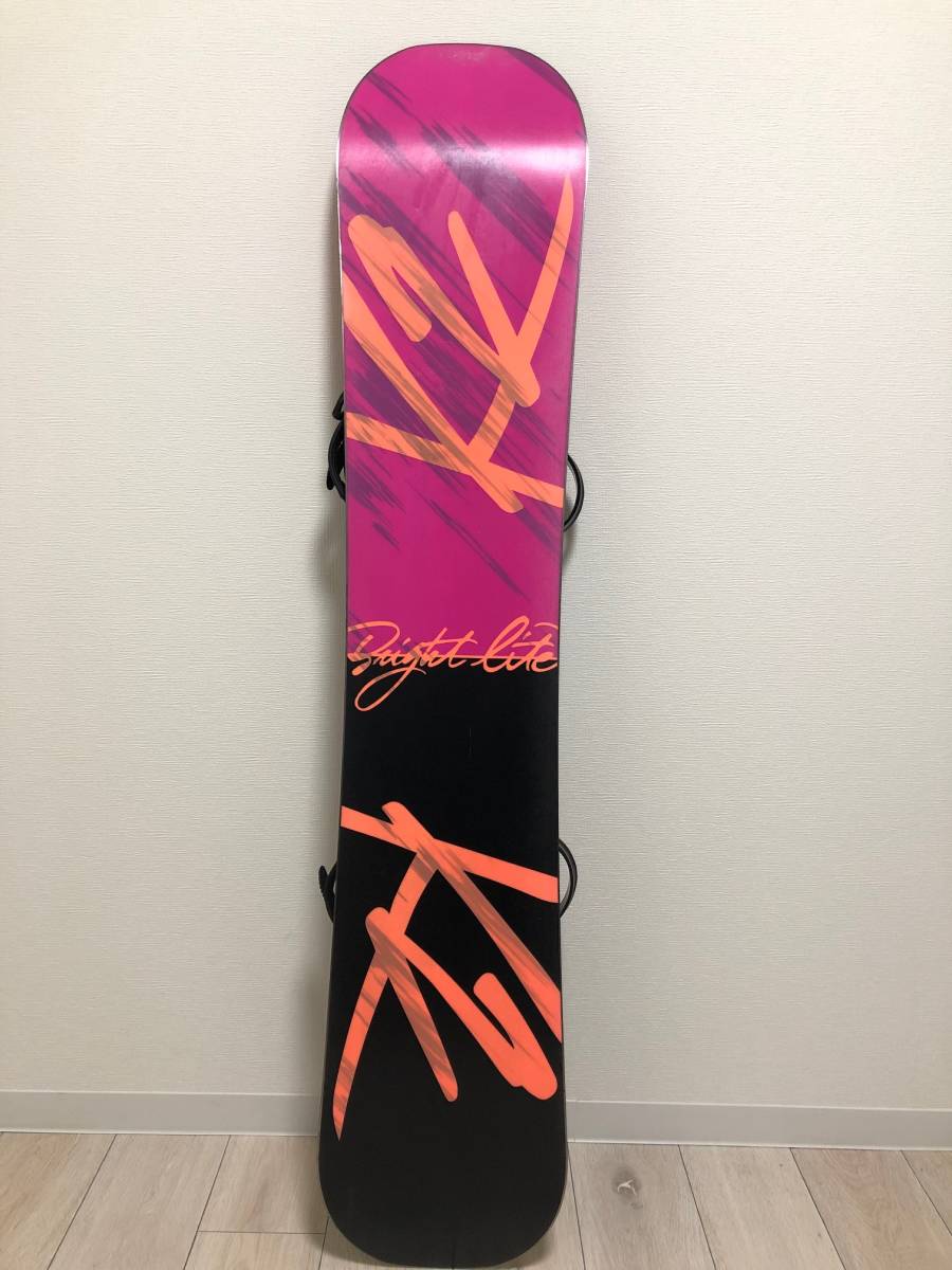 K2 ビンディング付き レディース 142cm スノーボード