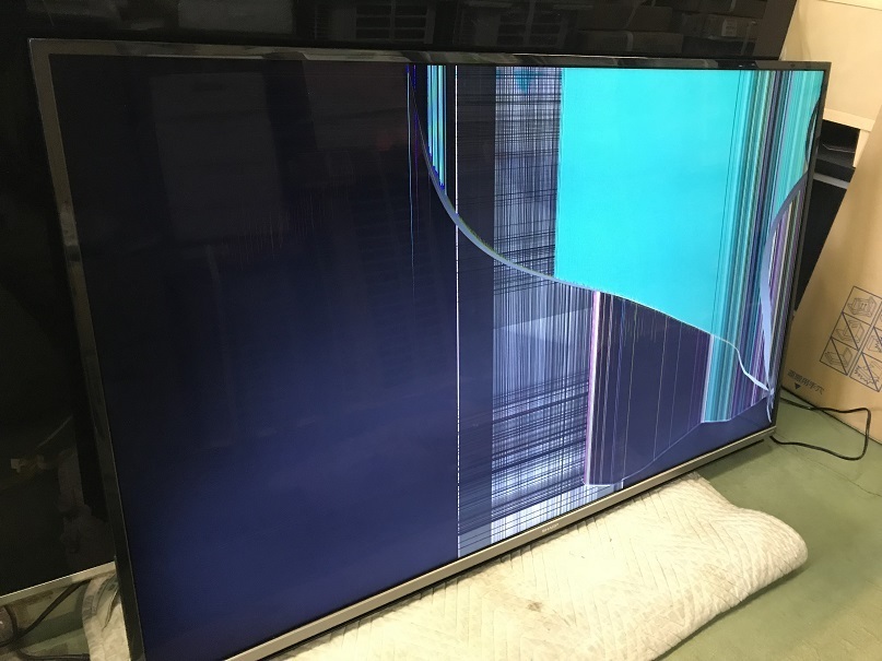 【限定セール，爆買い】 SHARP 50型液晶テレビ AQUOS LC-50US45 2018年製 4K エッジ型LEDバックライト 画面割れジャンク品(液晶)｜売買されたオークション情報、yahooの商品情報をアーカイブ公開 - オークファン 液晶