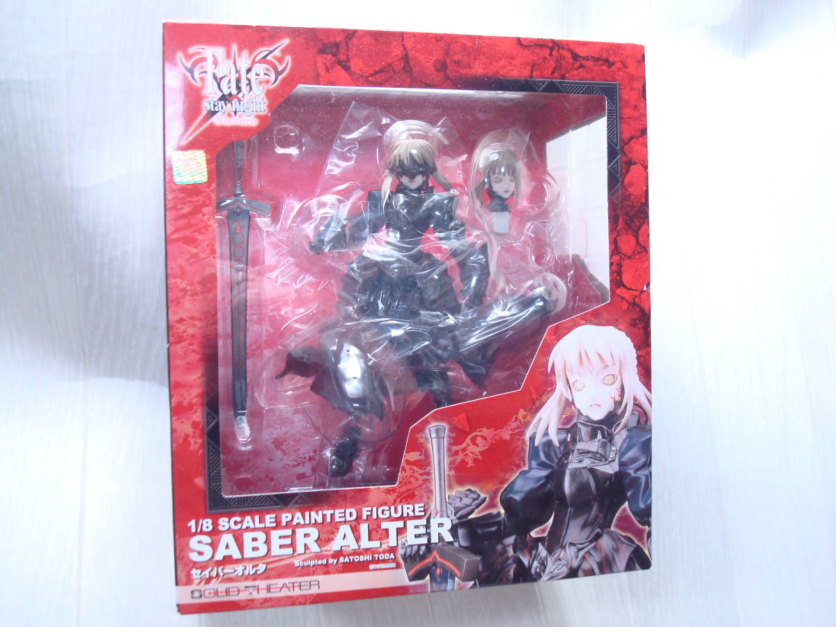 フィギュア◆フェイトステイナイト　Fate/stay night　セイバーオルタ 1/8 PVC製塗装済み完成品　～ソリッドシアター■送料無料■/143.82