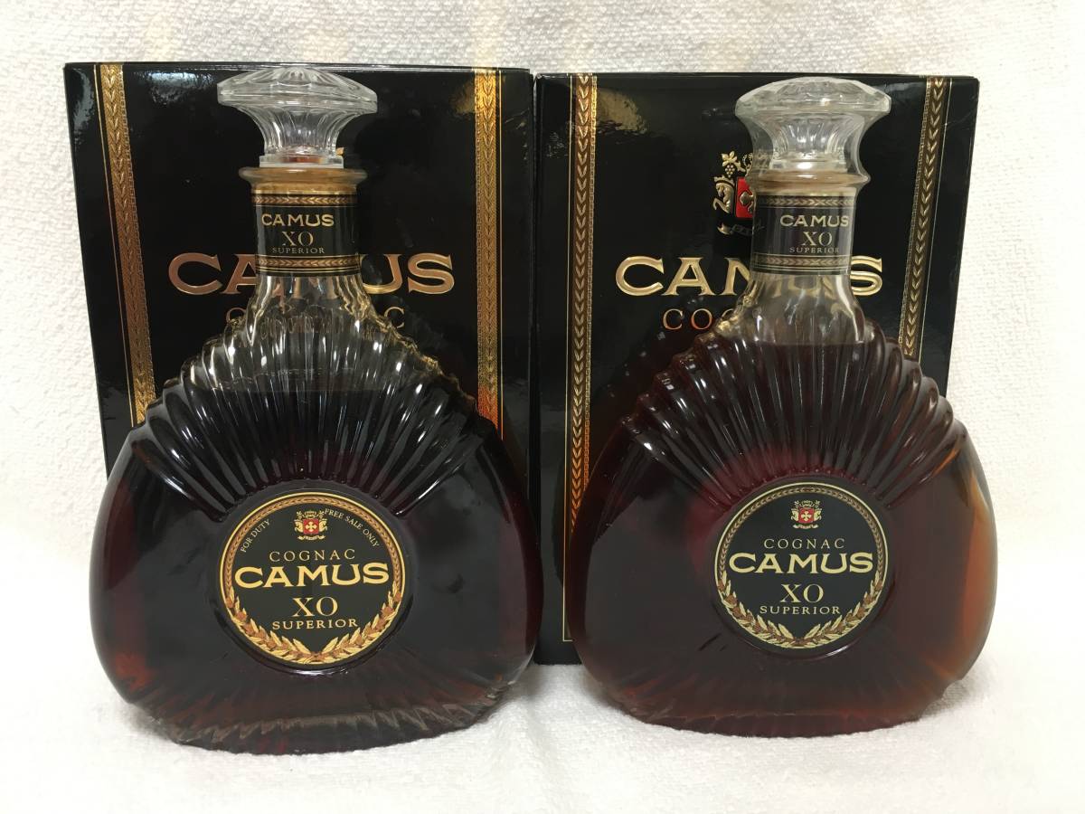 CAMUS カミュ ナポレオン CAMUS カミュ XO 2本セット 未開栓 未開栓