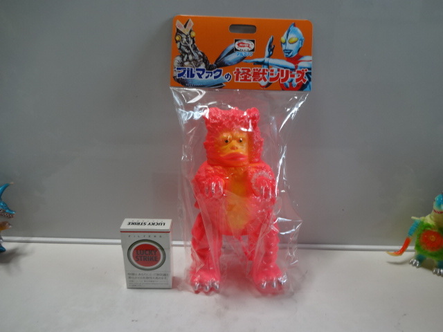 ウルトラQ　ウルトラマン　怪獣　ラッキーピグモン　ソフビ　ブルマァク　（マルサン・マーミット・M1号・やまなや）