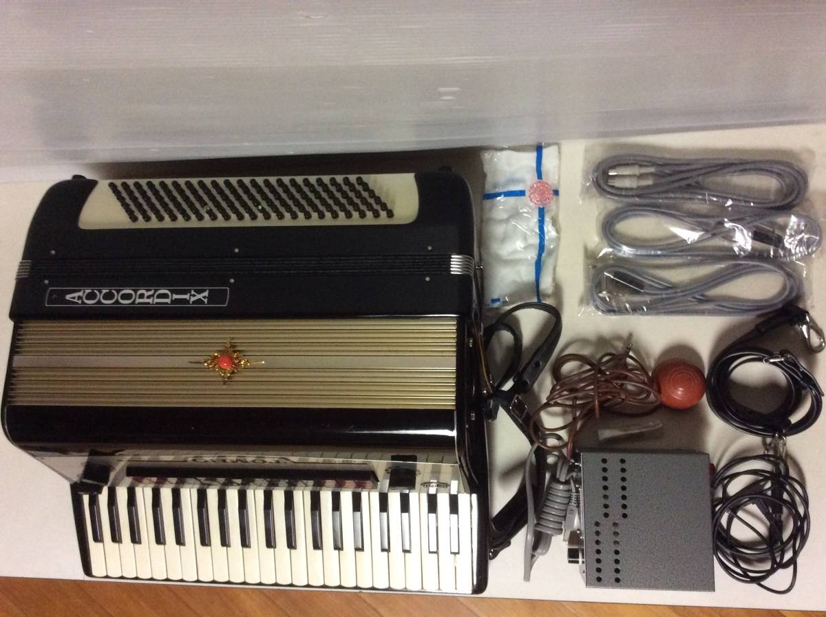 Accordix A-120 - TOMBO Yahoo!オークション 希少Tombo ビンテージ電気 