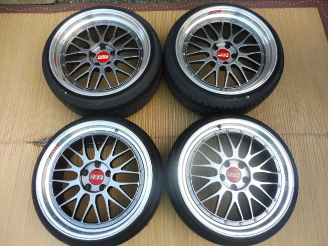 LM BBS 19インチ 中古鍛造BBS フェアレディZ33用深リムサイズ(9J,10J 