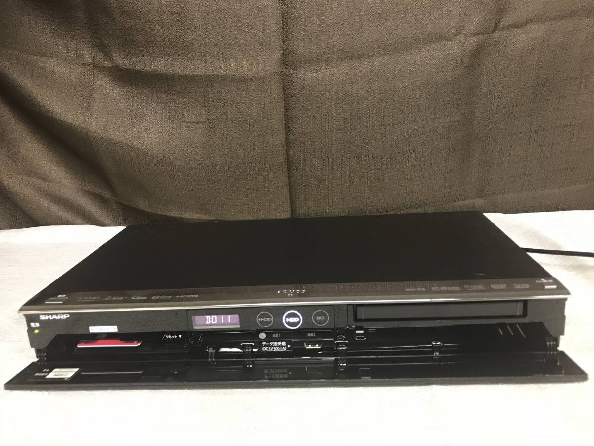 bn:12] SHARP AQUOS ブルーレイディスクレコーダー BD-W560 リモコン