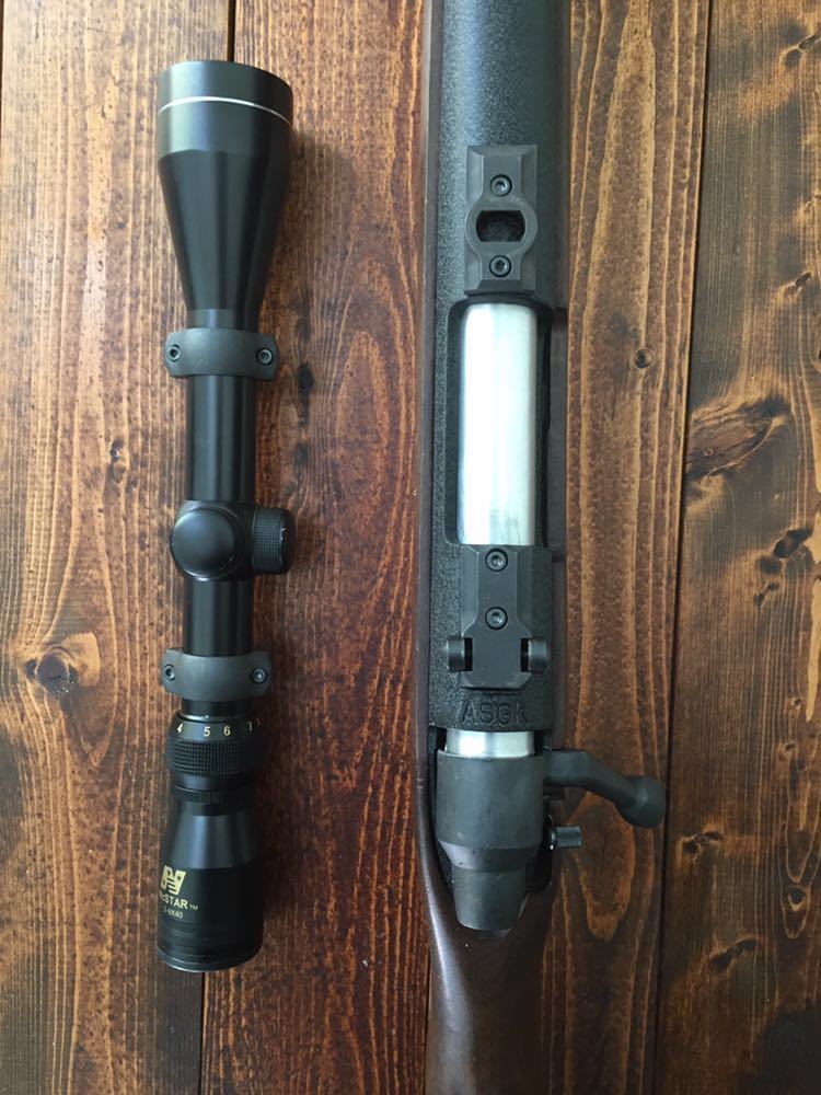 希少 ENDO レミントンM700(M40A1) フルメタル APS VSR エンドウ