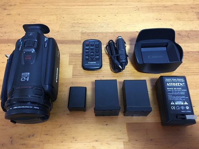 Canon キャノン iVIS HF G20 状態良好 予備バッテリー レンズ
