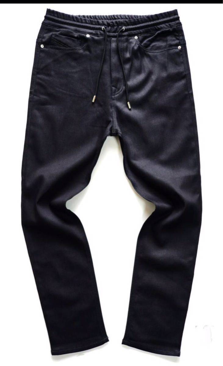 新品6.5万【DIESEL BLACK GOLDディーゼル】洒脱なインディゴスウェット 
