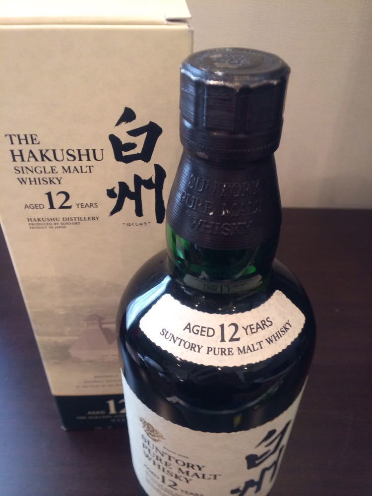未開栓】SUNTORY サントリー 白州 12年 ピュアモルト ミニボトル