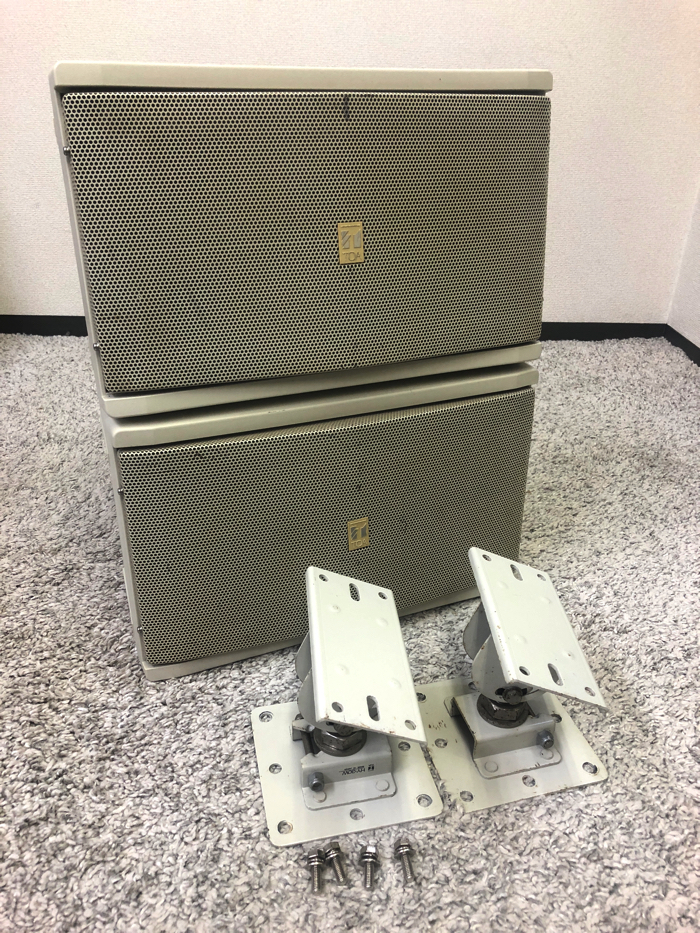 TOA 2way モニター スピーカー F-505W 天吊り金具付き TOA HY-30W