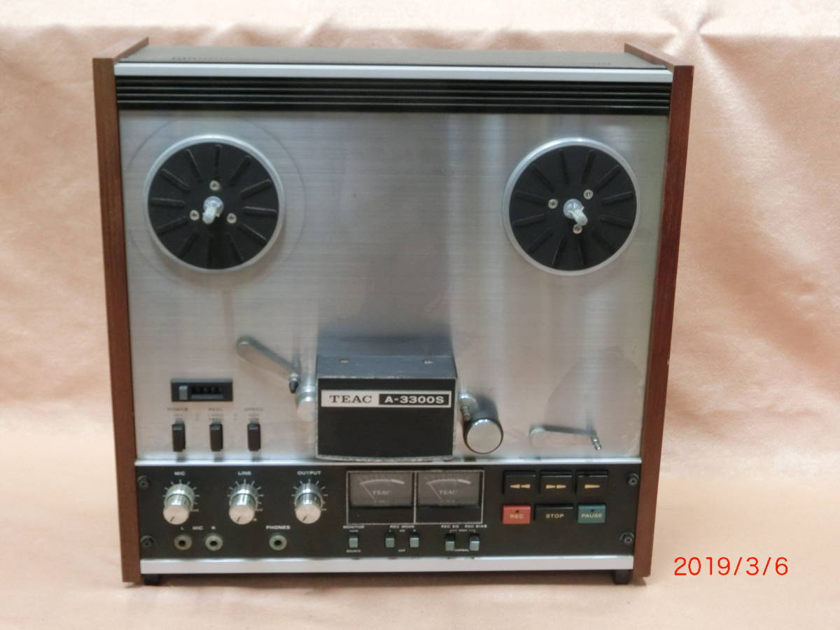TEAC オープンリールデッキ A-3300S A-3300SX ジャンク (ジャンク品