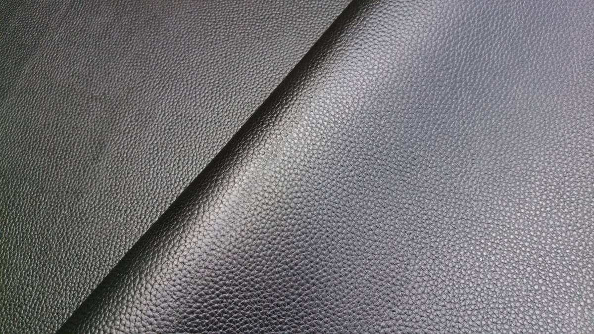 S20 286ds 本革 厚めしっかりシュリンク型 黒系 約2mm弱 約260x120 MA1