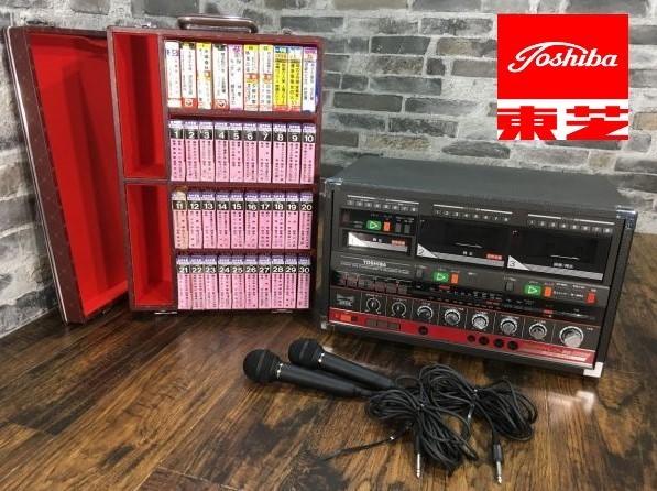 TOSHIBA 8トラックテーププレーヤー RT-EX20 昭和レトロ 東芝 8トラックプレイヤー カセットレコーダー RT-EX20