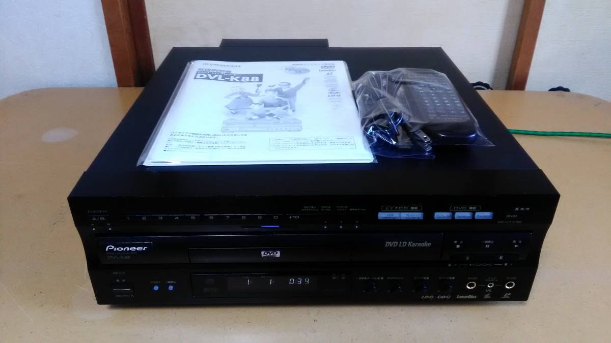 Pioneer ☆Pioneer DVL-K88 DVD/LDカラオケプレーヤー 2004年式 整備済