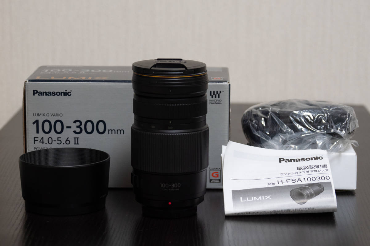 Panasonic G Vario 100-300mm II Lumix Lens for LUMIX f⁄4.0-5.6 