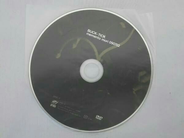 BUCK-TICK memento mori 090702 初回生産限定盤DVD DVD memento mori