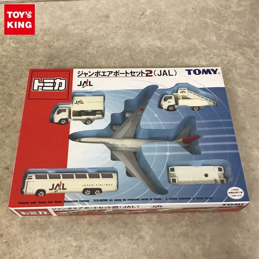 未開封 トミカ ジャンボエアポートセット2 JAL