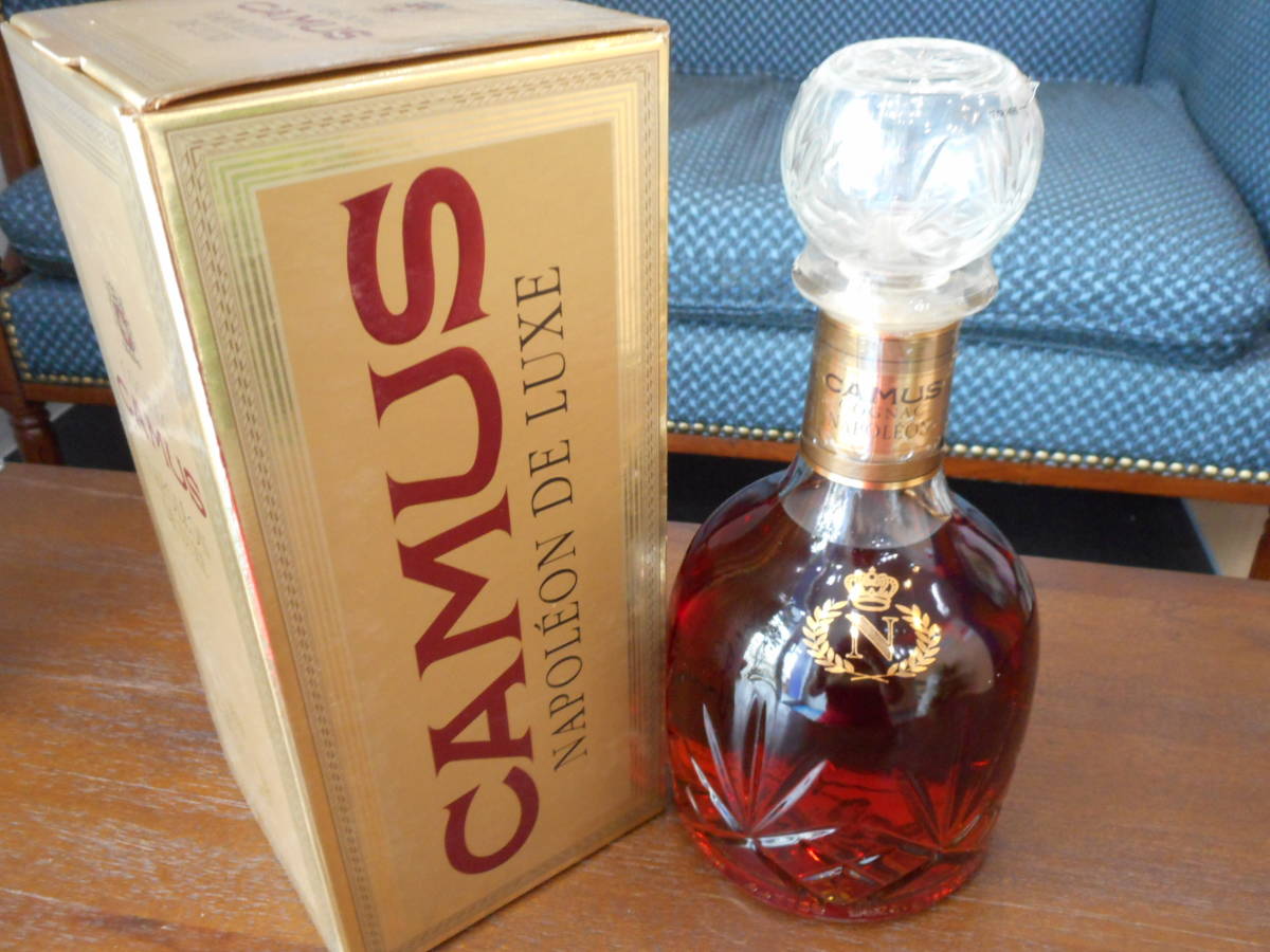 未開栓◇CAMUS NAPOLEON DE LUXE カミュ ナポレオン デラックス 箱付き