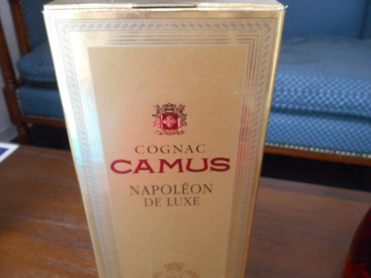 未開栓◇CAMUS NAPOLEON DE LUXE カミュ ナポレオン デラックス 箱付き