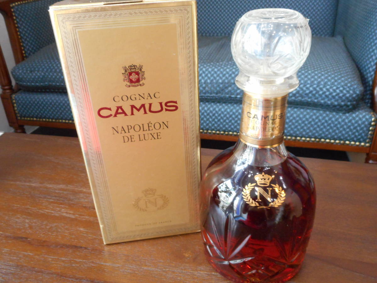 未開栓◇CAMUS NAPOLEON DE LUXE カミュ ナポレオン デラックス 箱付き