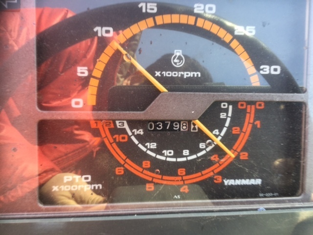 札幌発☆トラクター！　ヤンマー　F145　F145D　4WD！　ディーゼル！　アワー300時間台！　ロータリー付き！　売り切り！ 【引き取り限定】_9