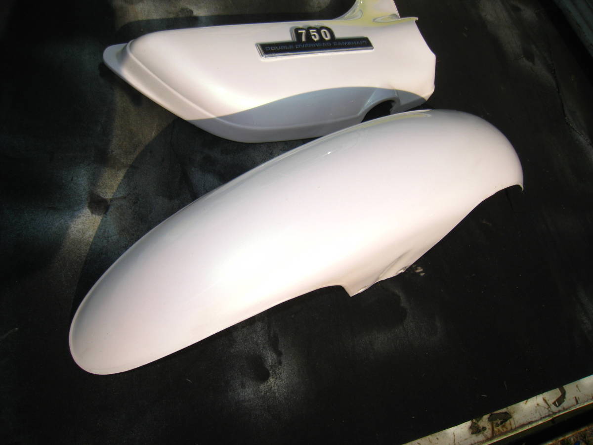 Z2・Z1 カワサキ純正 内プレスタンク 外装一式 セット 当時物