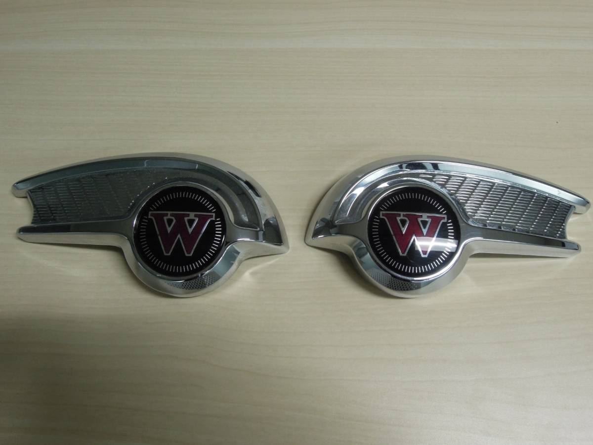 Kawasaki W800 タンクエンブレム 左右セット カワサキ W800 | タンク 