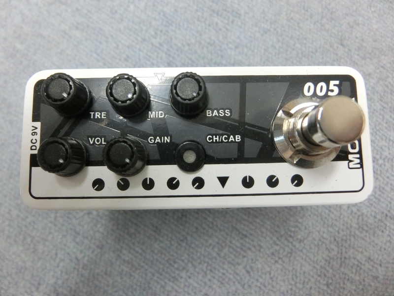 MOOER マイクロプリアンプ 005 EVH 5150タイプ Preamp Micro Mooer