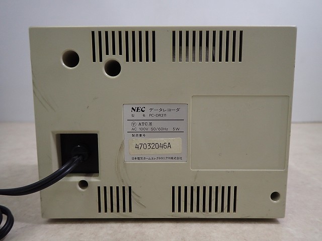 NEC Yahoo!オークション メルカリ データレコーダ PC-DR311 修理品 MSX