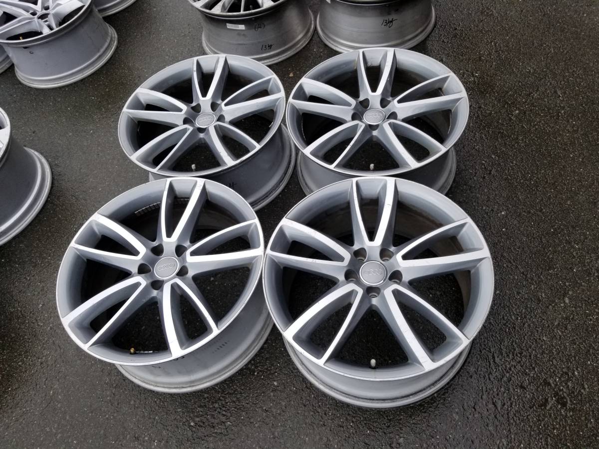 Audi 純正鍛造 20インチ 8J ET47 265/35R20 PCD112 純正 アウディ 20インチ +37 AUDI 9J PCD112 A7 A8 希少 0 タイヤ