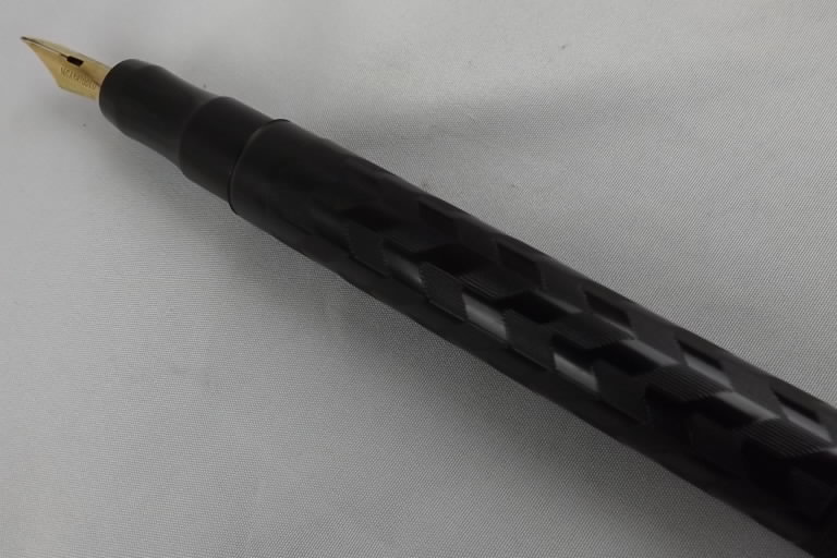 セイラーの万年筆 黒 花柄装飾 Kー14 SAILOR セーラー 【限定創業110