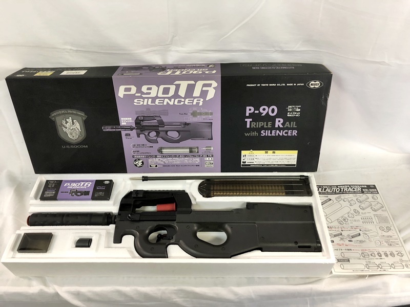 東京マルイ　p90tr verLENN レン風塗装品 日本の首都丸井 P90TR 東京マルイ p90tr verLENN レン風塗装品 東京