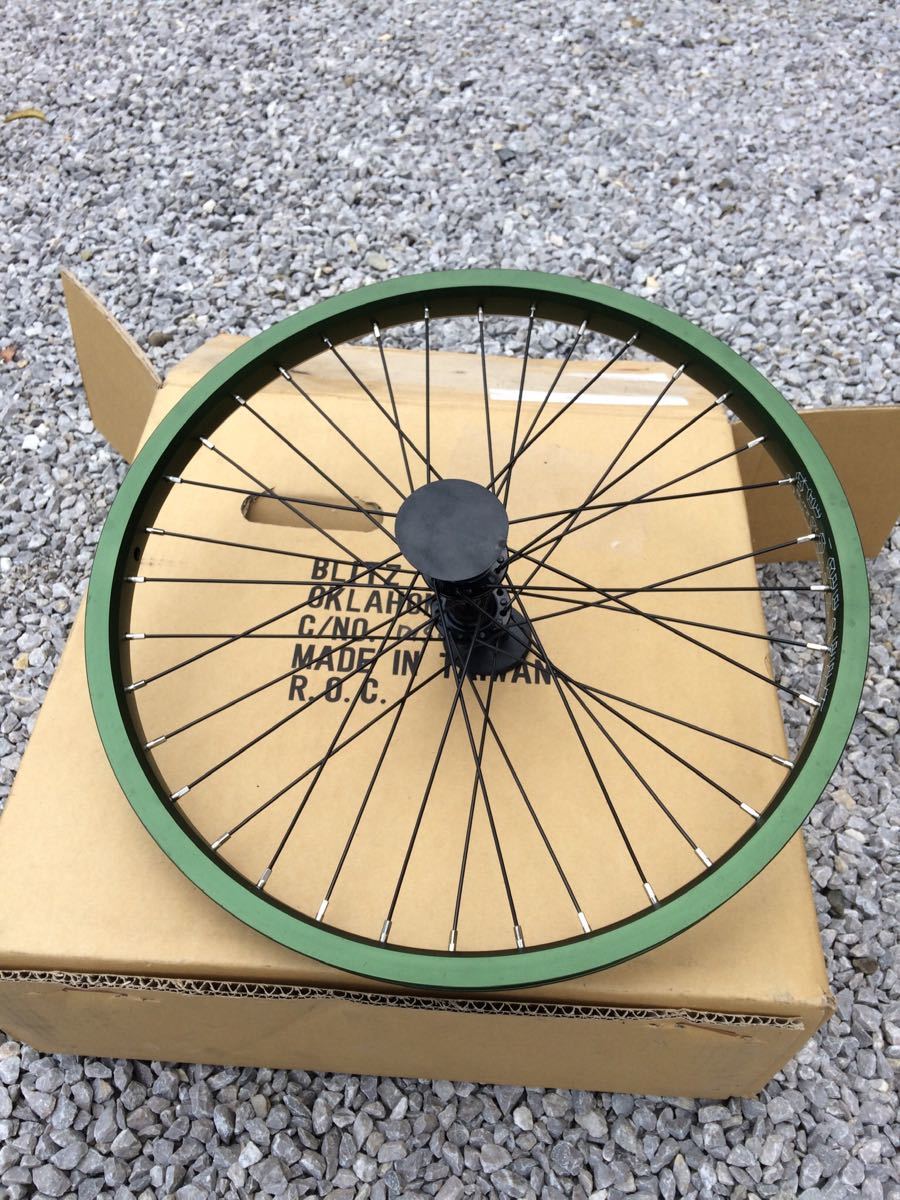 BMX m*p様 20インチ_プロホイール_グリーン×イエロー - メルカリ : |