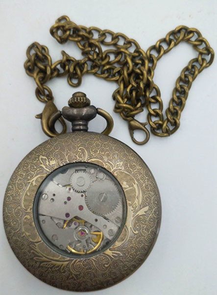 スイス1882年 オメガクリスタルボール懐中時計 手巻 動作確認済 総量目