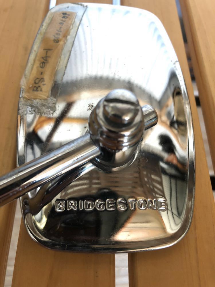 ブリヂストン 当時物 ミラー 未使用 旧車 _2
