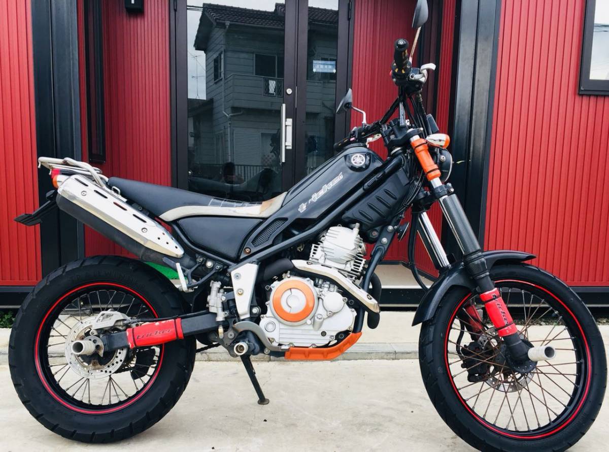 O2 Tricker YAMAHA TRICKER ヤマハ トリッカー DG10J 0202(126cc-250cc)|売買されたオークション情報、yahooの商品 ...