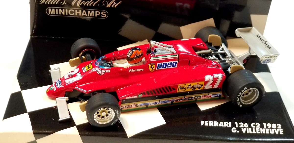 ミニチャンプス フェラーリ 1⁄43 126C2 | さいねの D.ピローニ 