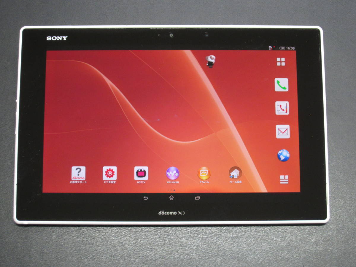 SALE，HOT 画面焼け ドコモ docomo Xperia Z2 Tablet SO-05F ホワイト 制限〇(本体)｜売買されたオークション情報、yahooの商品情報をアーカイブ公開 - オークファン 本体