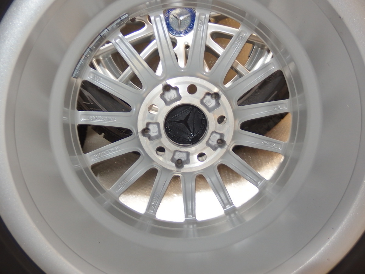 W205メルセデスベンツCクラス純正16インチアルミホイール+山あり 
