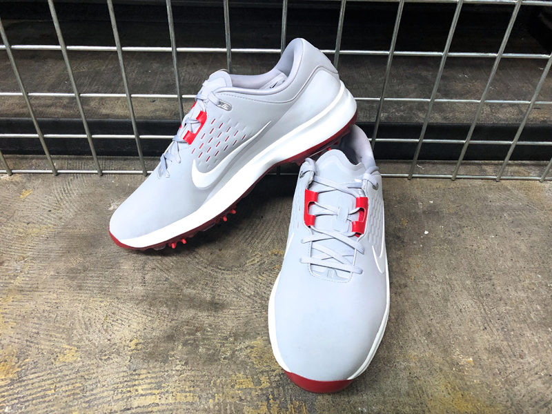 展示品 Nike Golf Air Zoom TW71 ナイキ ゴルフ エアズーム TW71 ウルフグレー タイガーウッズ US8.5 JP26.5cm