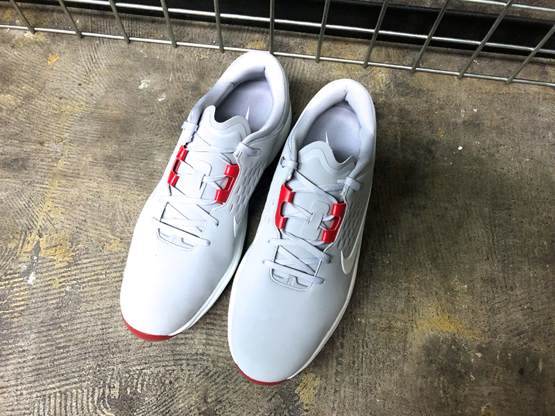 展示品 Nike Golf Air Zoom TW71 ナイキ ゴルフ エアズーム TW71 ウルフグレー タイガーウッズ US8.5 JP26.5cm