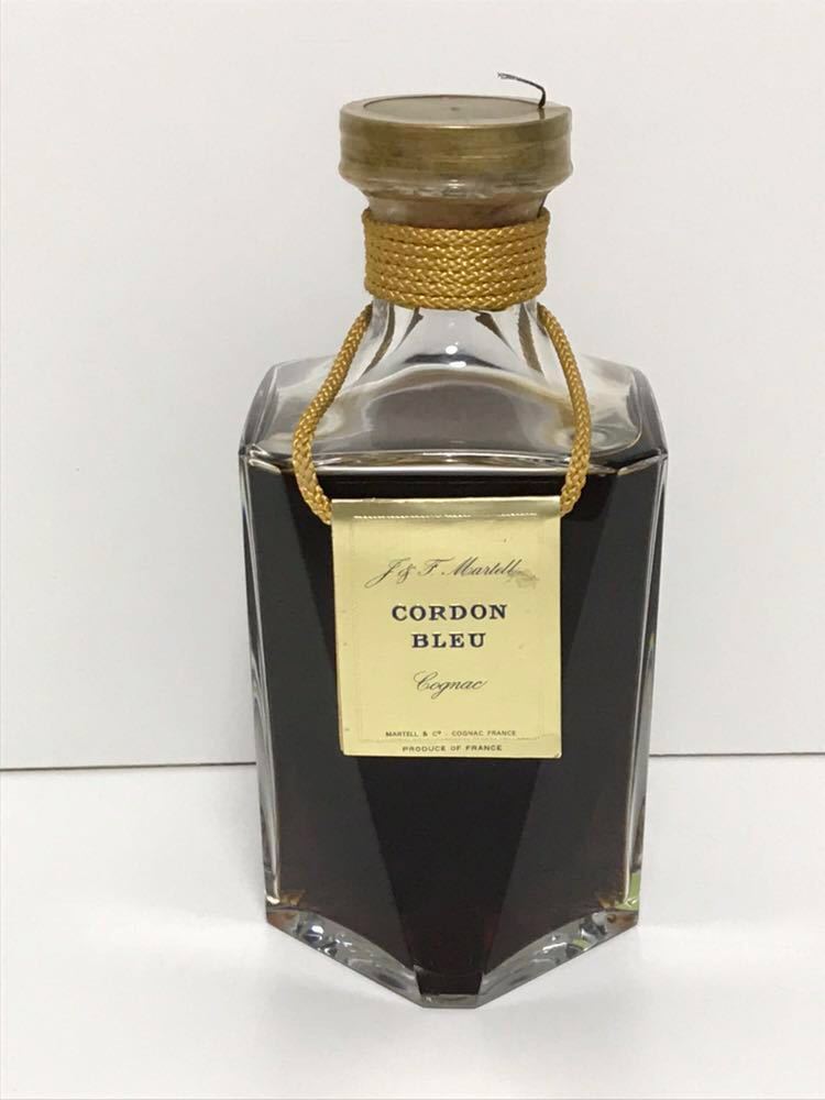 古酒 マーテル コルドンブルー バカラボトル MARTELL CORDOM BLEU コニャックブランデー 未開封