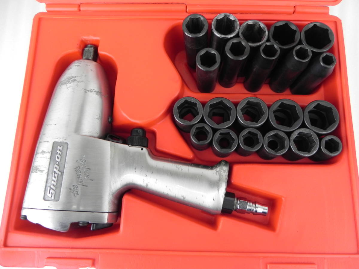 Q1938]SnapOn/スナップオン エアーインパクトレンチ IM51A ソケット 