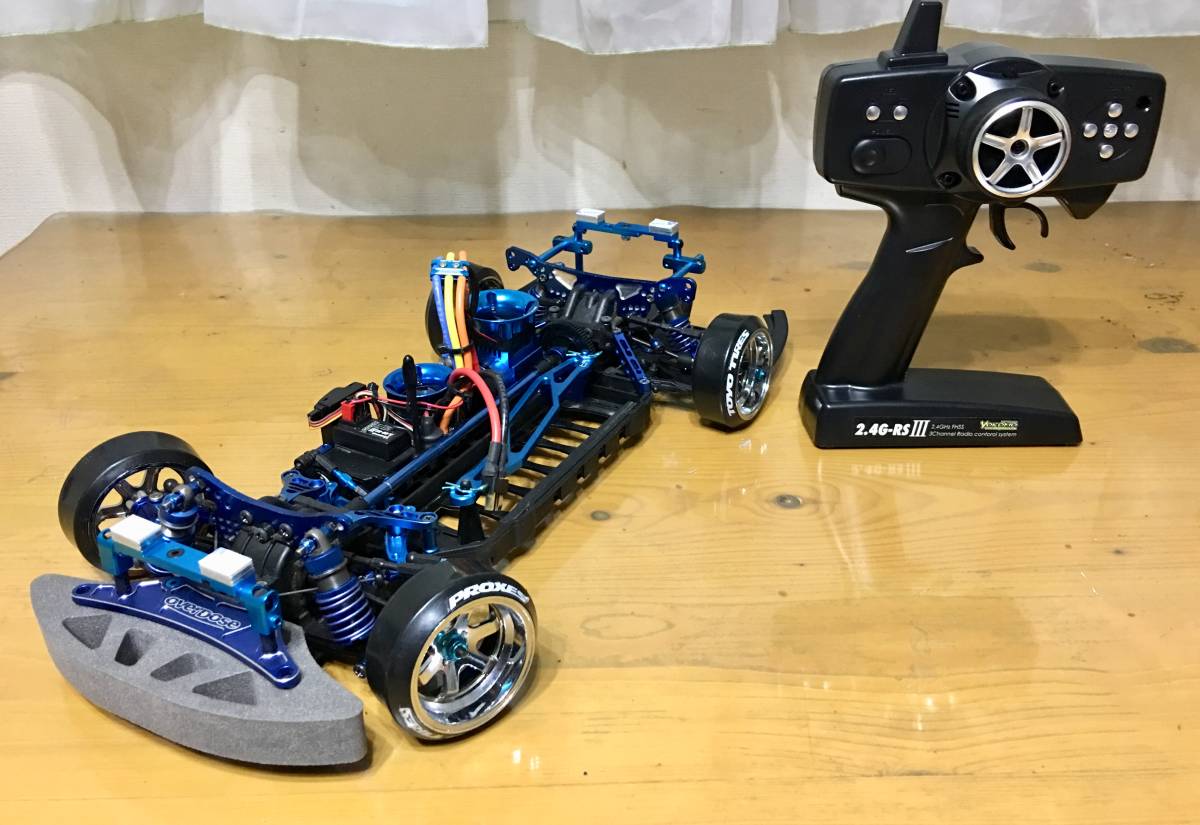 ヨコモ ドリパケ 1/10 typeB FD3S メカ付 カスタム有 美品 ヨコモ ドリパケ ドリフト 1/10 カスタム多数 メカ 送信機等付属
