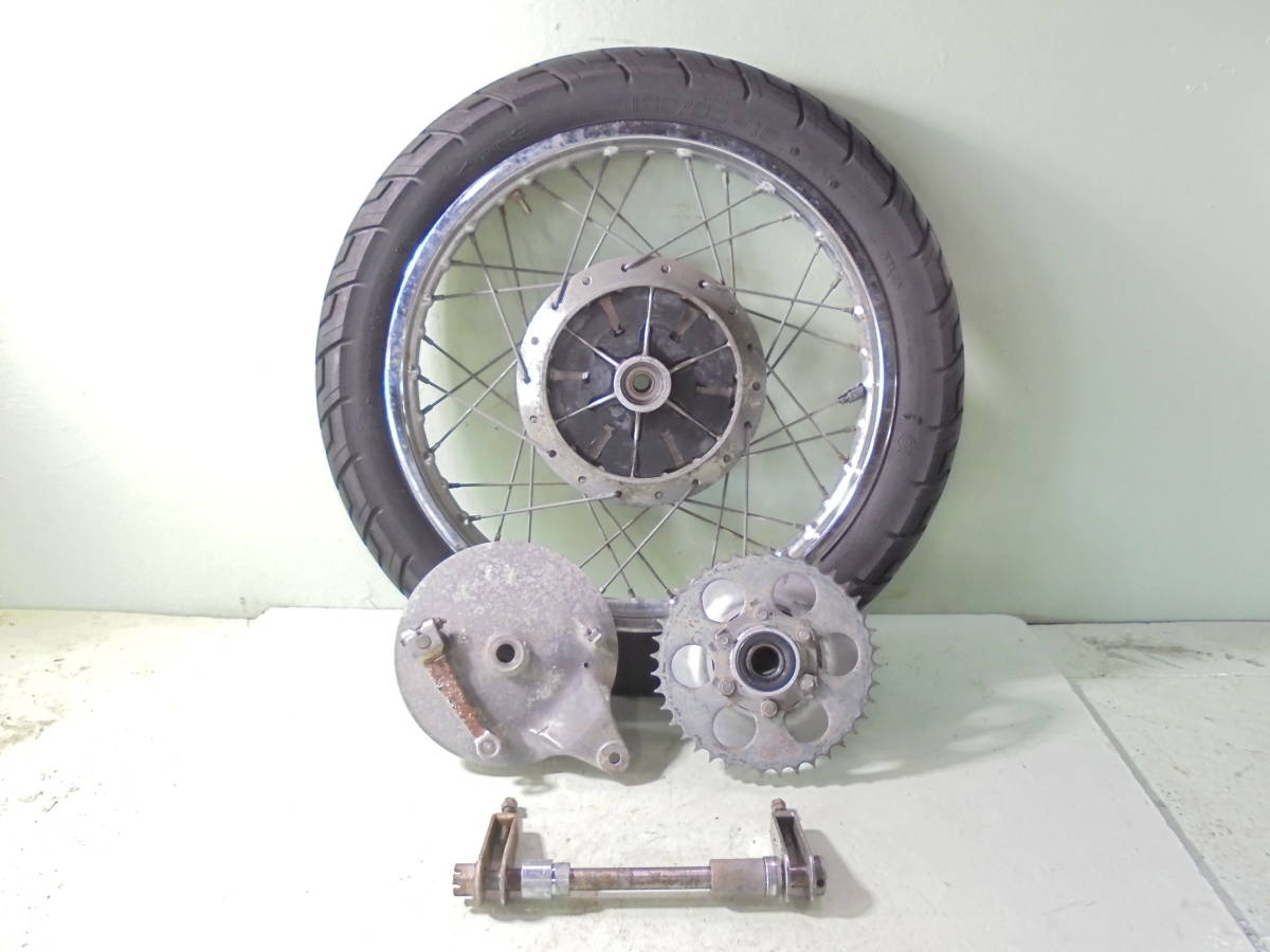 GT750純正リアホイール　GS400 GT750純正リアホイールGS400