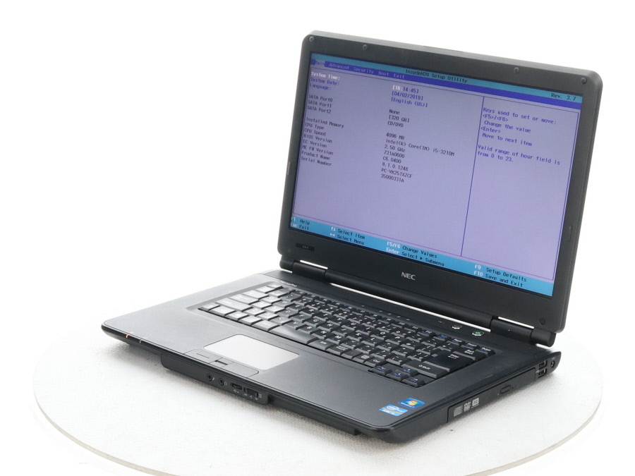 LIFEBOOK FMVS54GD1R FUJITSU SH54⁄G 4GB 2.30GHz 2350M i3 Core SH54