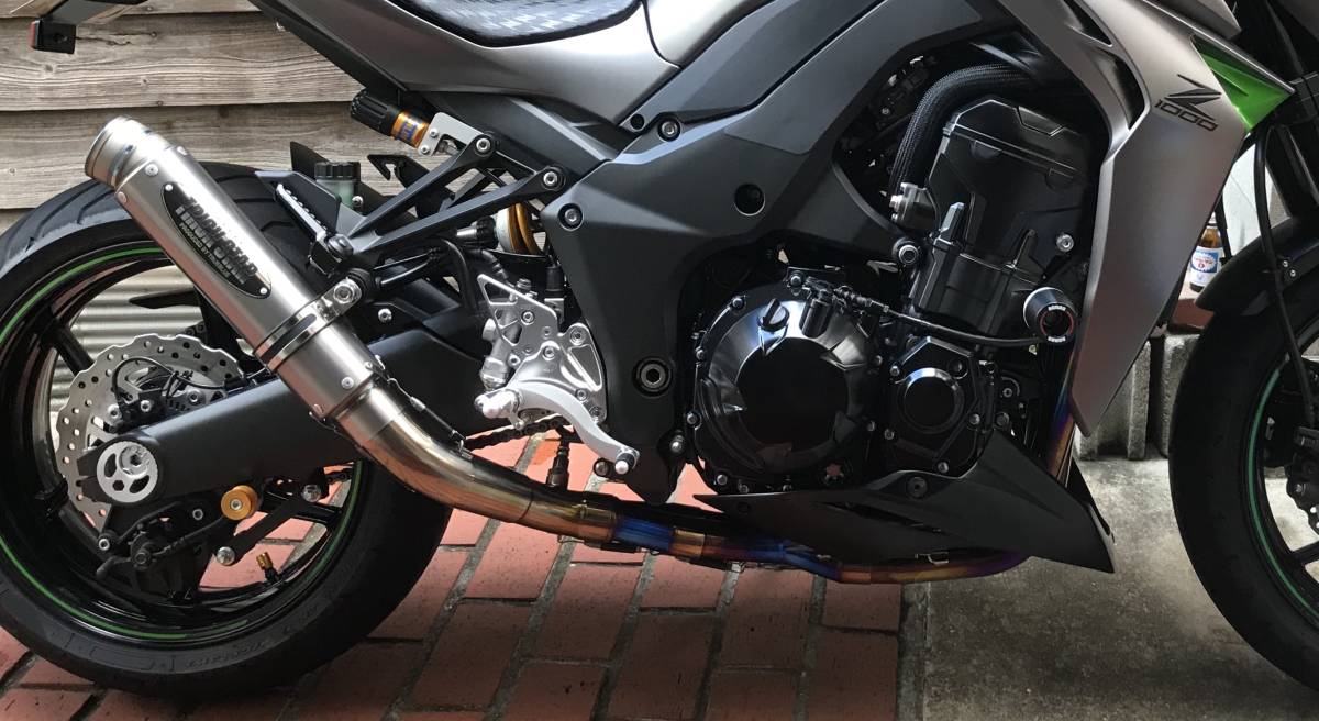 トリックスター Z1000 ☆NINJA1000 チタンフルエキ 4-2-1 + ビート 