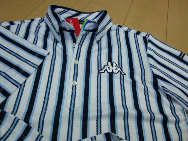  新作 2019年/春夏 Kappa GOLF カッパ 半袖 ボタンダウン シャツ/WT/O LL KG912SS46 QUICK-DRY/COOLING/UV 日本仕様モテル(カッパ)｜売買されたオークション情報、yahooの商品情報をアーカイブ公開 - オークフ シャツ