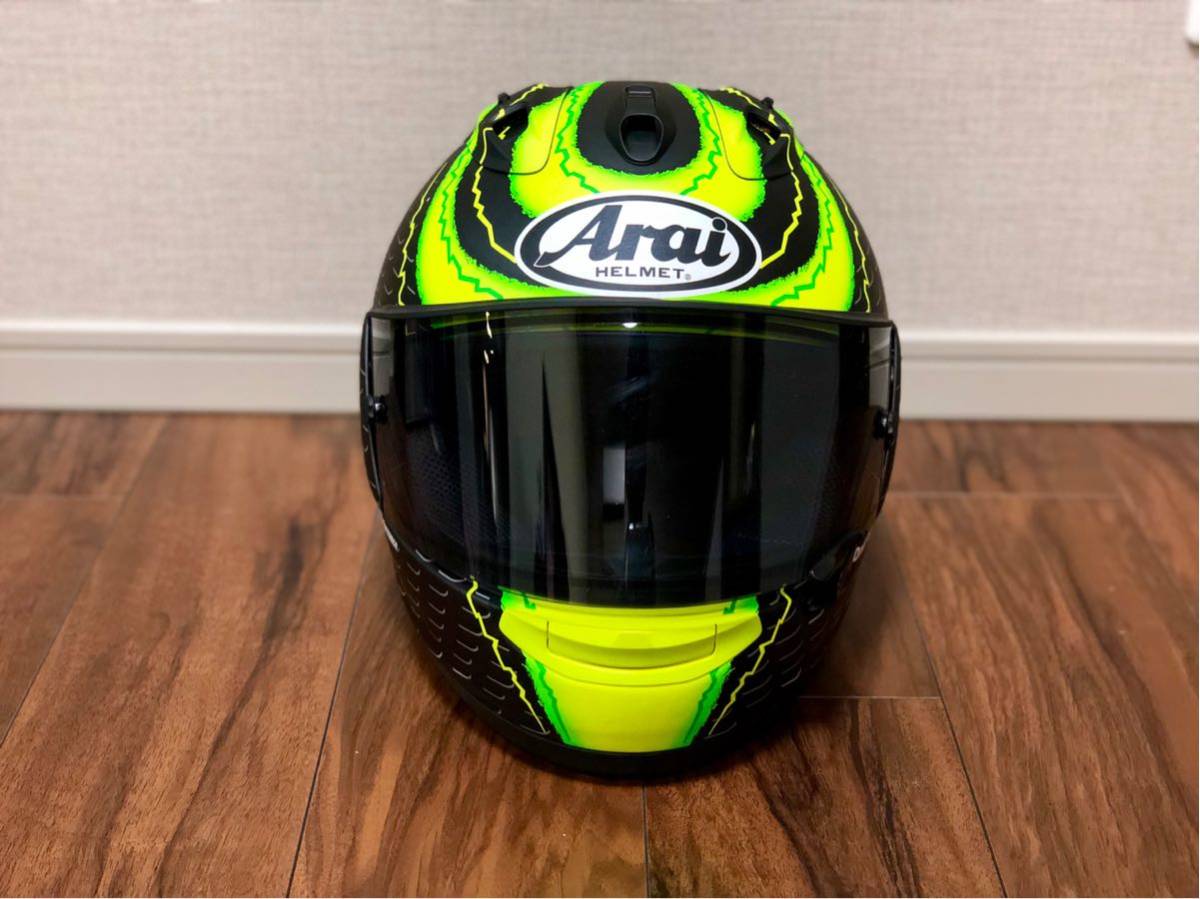 美品 ARAI RX-7X CRUTCHLOW XL アライ RX 7X クラッチロー GP 35 ARAI