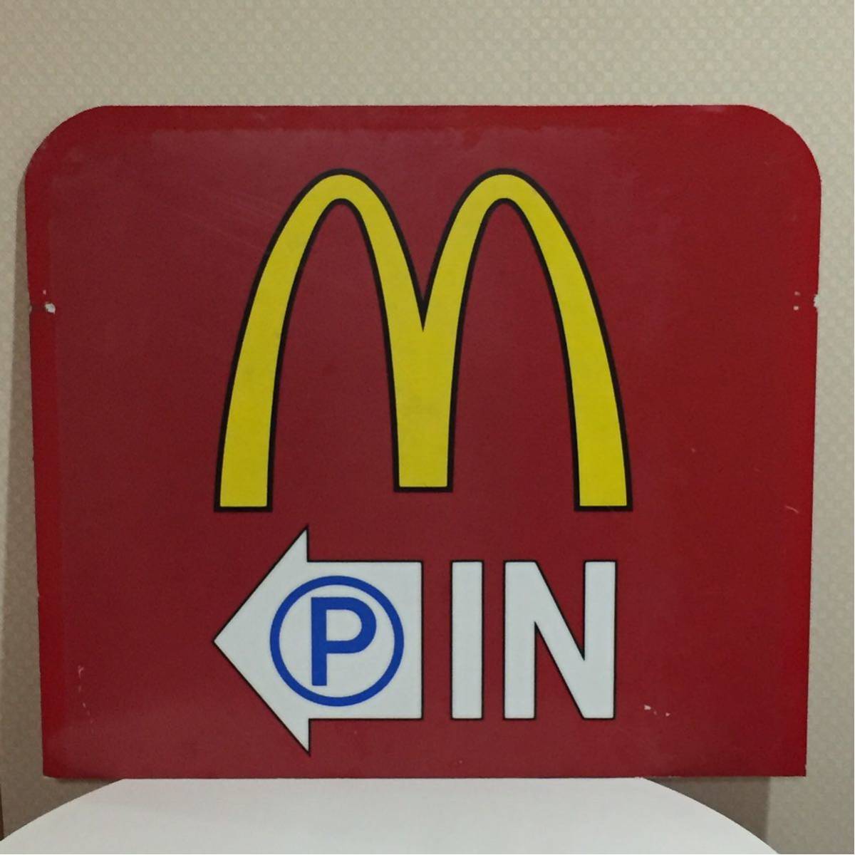 超レア マクドナルド マック アクリル 大型 看板 サイン ディスプレイ
