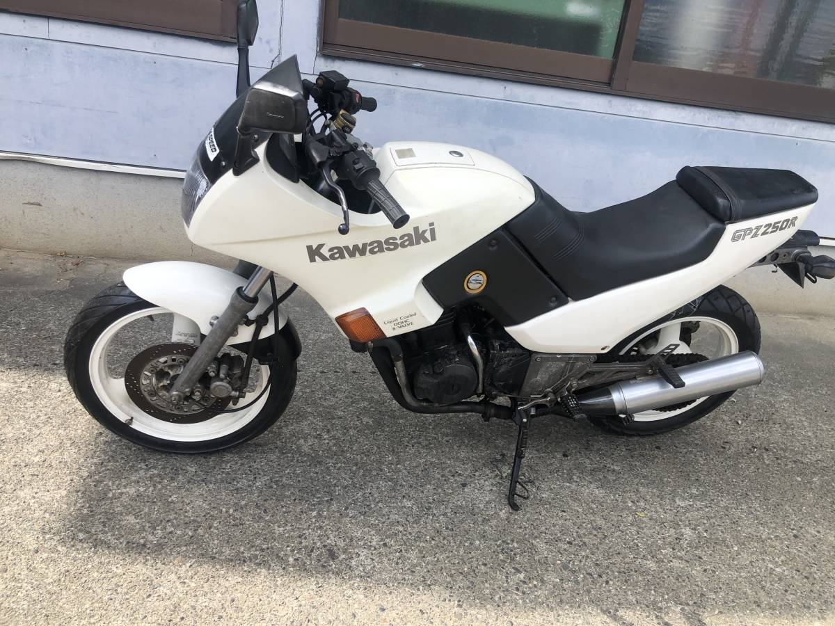 GPZ250R　鳩サブレ　希少　クランキング　OK　書類有　検索　GPX250